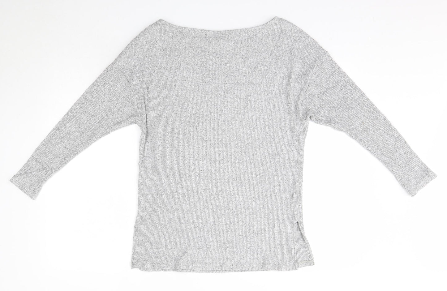 Womens UK Size 10 Miss Selfridge Grey Pullover Jumper