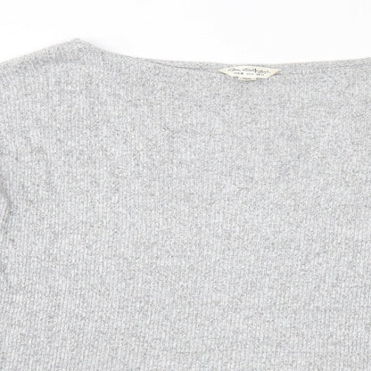 Womens UK Size 10 Miss Selfridge Grey Pullover Jumper