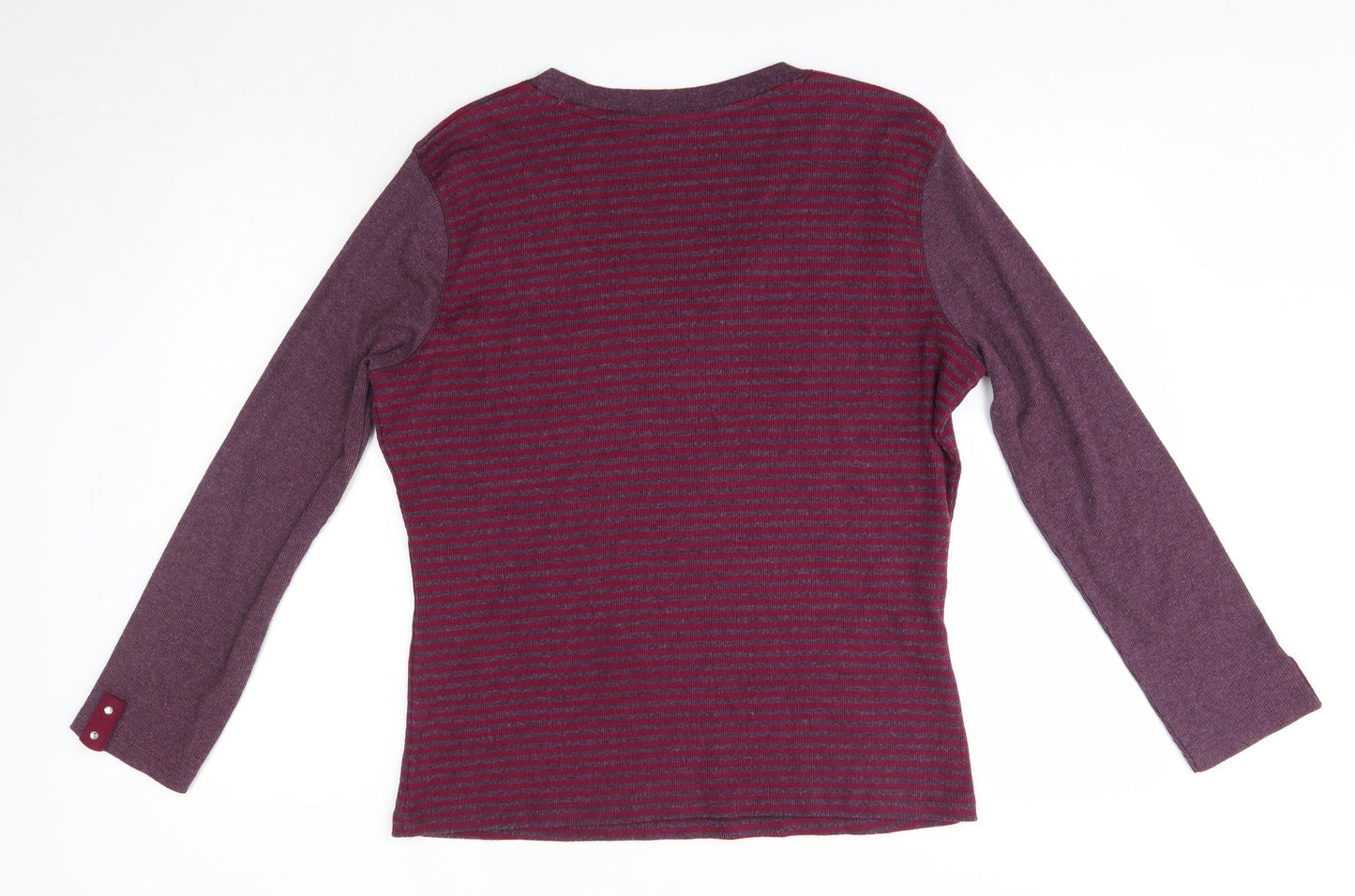 Womens UK Size 2XL M&Co Purple Pullover Jumper