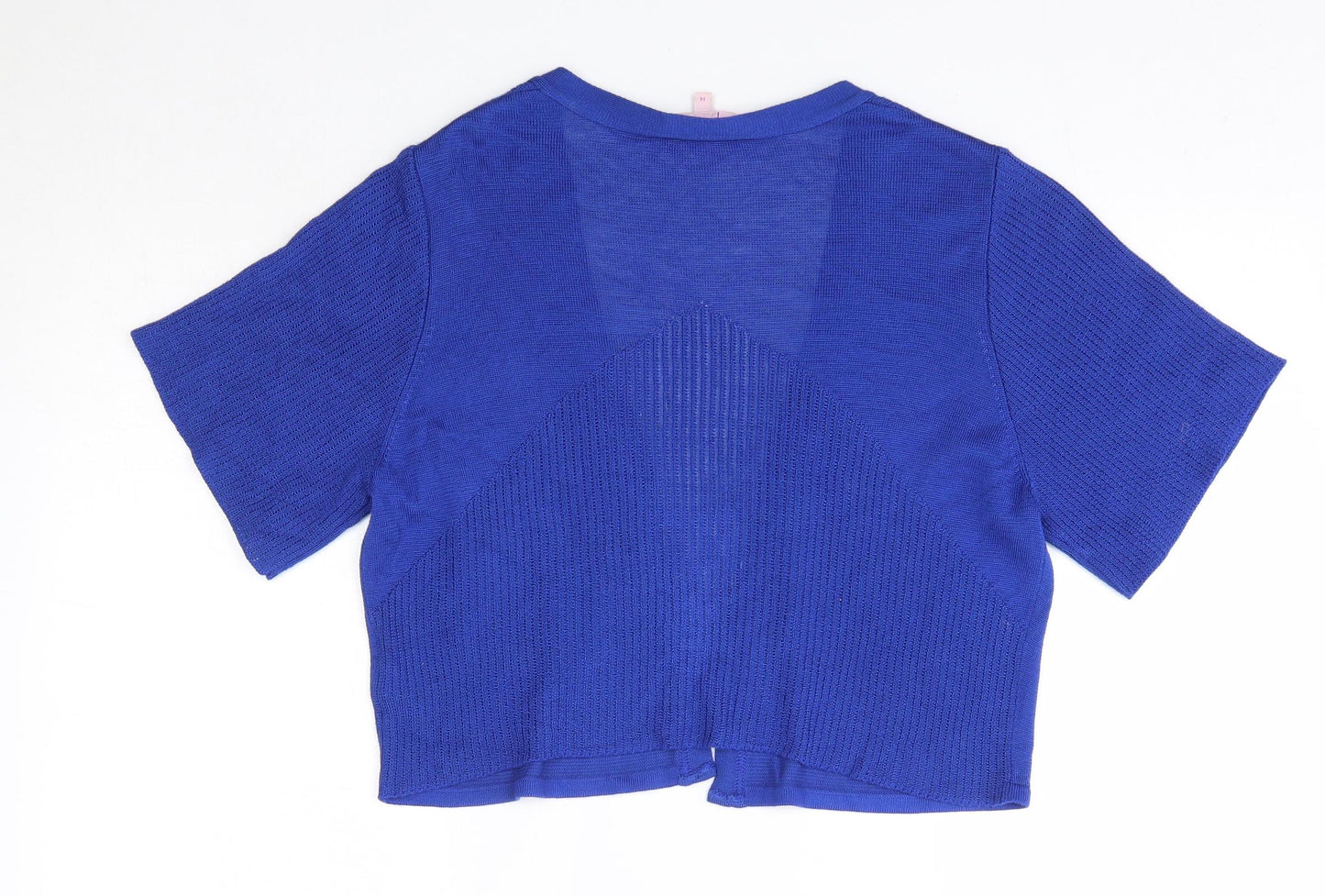 Womens UK Size 14 M&S Blue Cardigan Jumper
