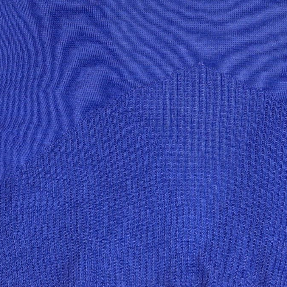 Womens UK Size 14 M&S Blue Cardigan Jumper