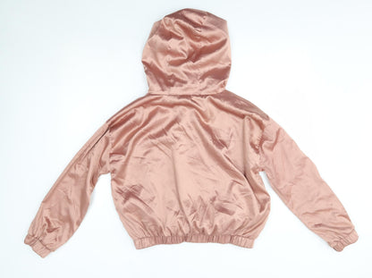 Womens UK Size S FOREVER 21 Pink Pullover Hoodie
