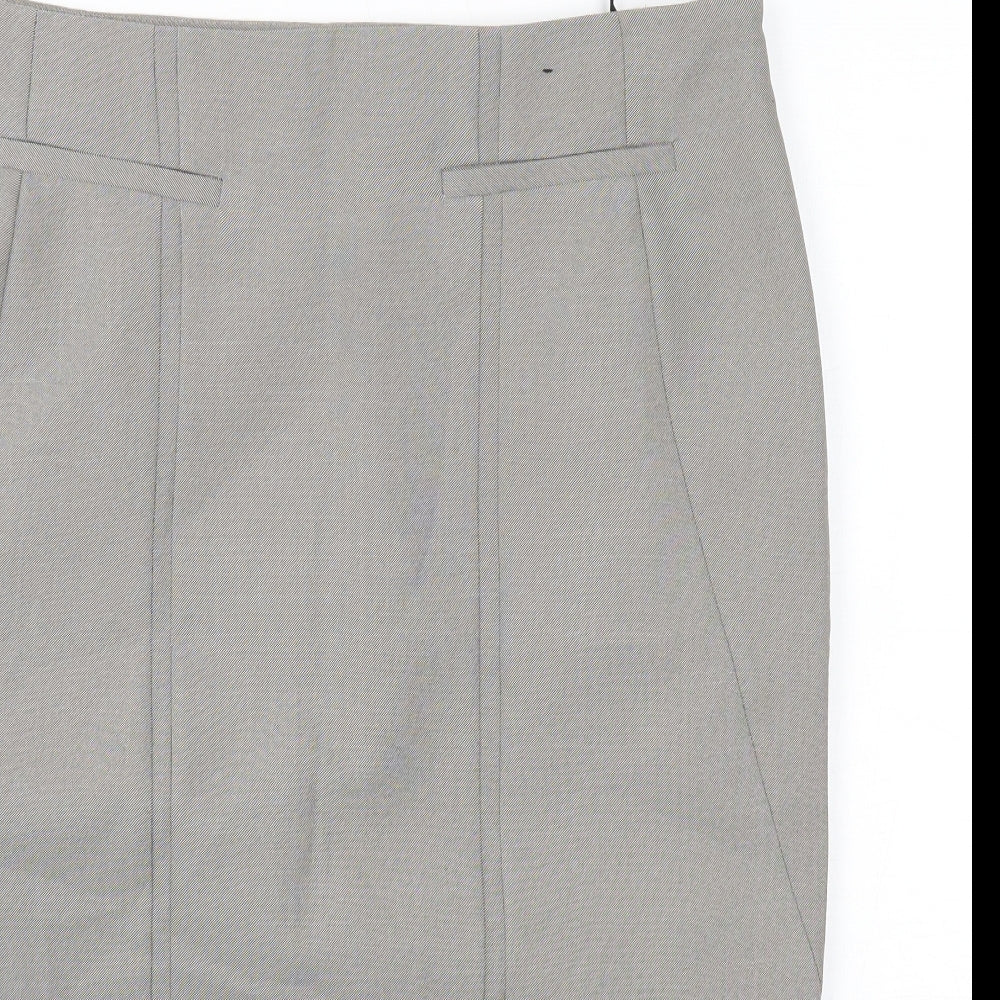 Primark Womens Grey  Polyester Straight & Pencil Set Size 16