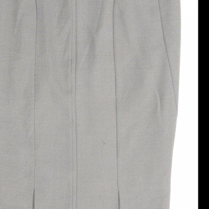 Primark Womens Grey  Polyester Straight & Pencil Set Size 16