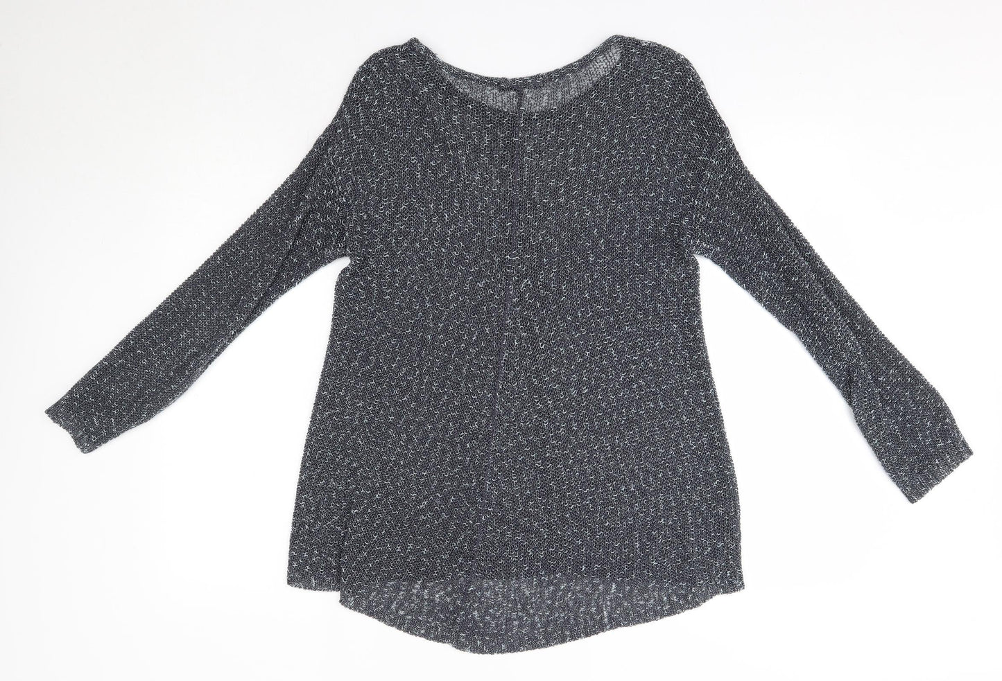 Womens UK Size 14 M&S Blue Pullover Jumper