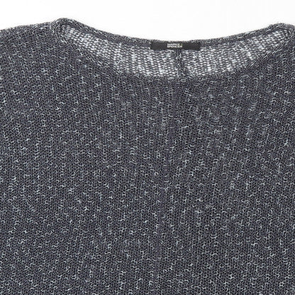 Womens UK Size 14 M&S Blue Pullover Jumper