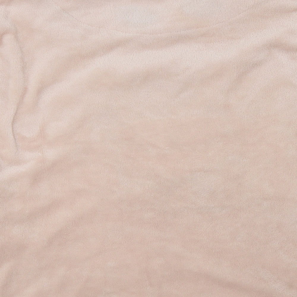 Brand and care label for Primark women’s pink polyester top lounge set, size M, - panda