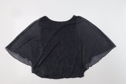 Womens UK Size 10 Dorothy Perkins Blue Basic Blouse