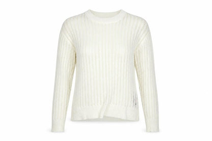 Womens UK Size XS Primark White Pullover Jumper
