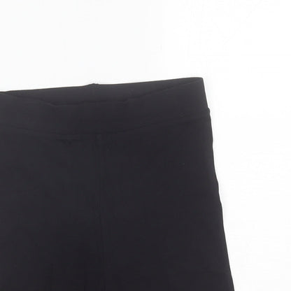 COLLUSION Womens Black  Polyester Biker Shorts Size 8 L8 in Regular