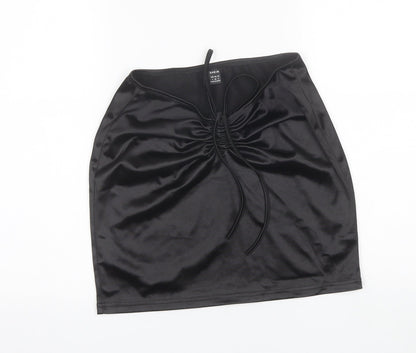 SheIn Womens Black  Elastane Cropped Tank Size S Off the Shoulder