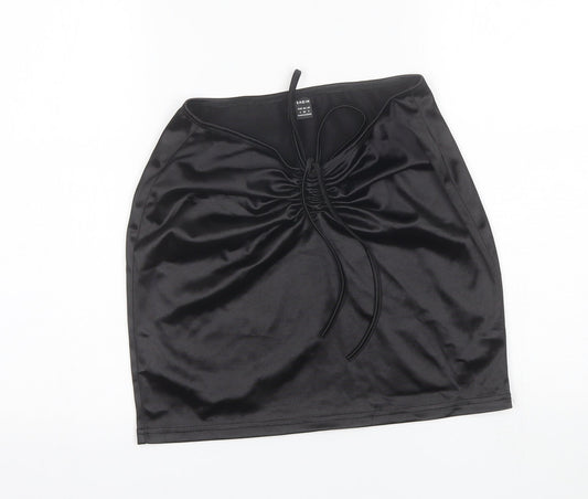 SheIn Womens Black  Elastane Cropped Tank Size S Off the Shoulder