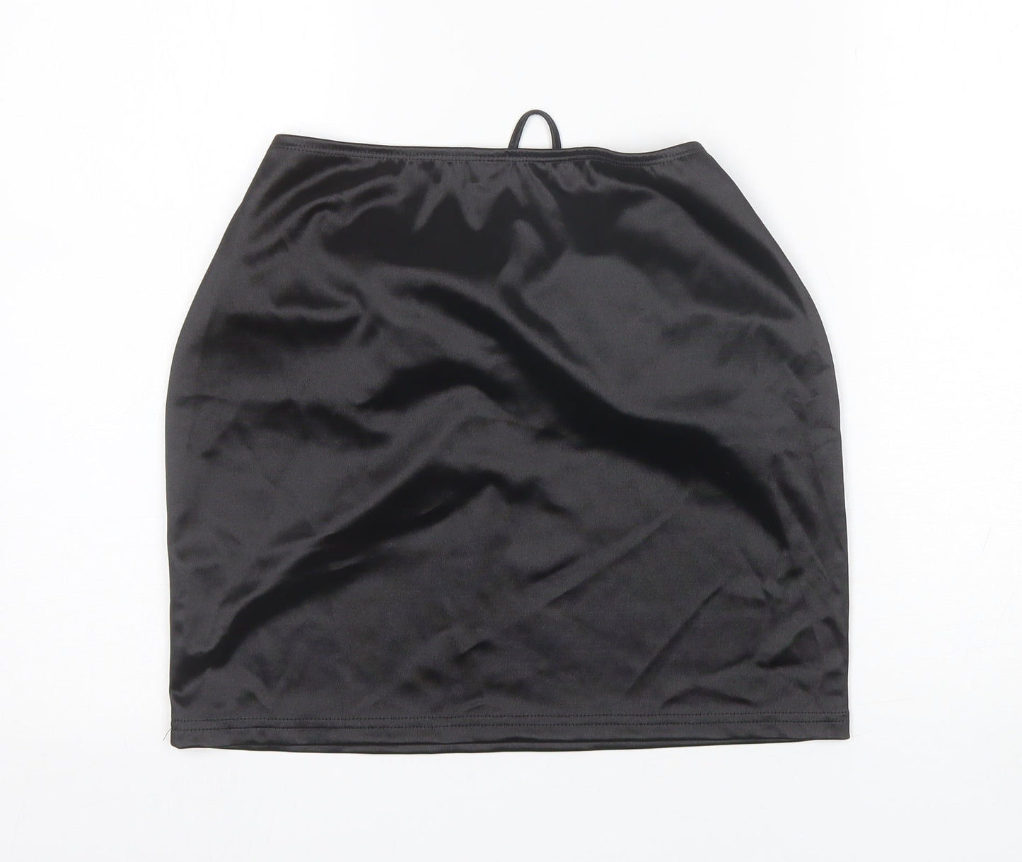 SheIn Womens Black  Elastane Cropped Tank Size S Off the Shoulder