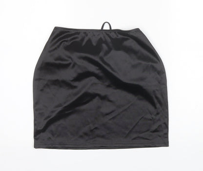 SheIn Womens Black  Elastane Cropped Tank Size S Off the Shoulder