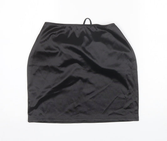 SheIn Womens Black  Elastane Cropped Tank Size S Off the Shoulder