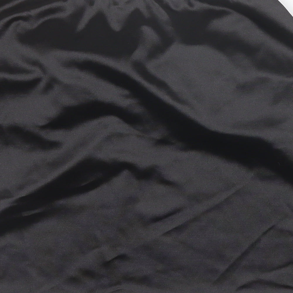 SheIn Womens Black  Elastane Cropped Tank Size S Off the Shoulder