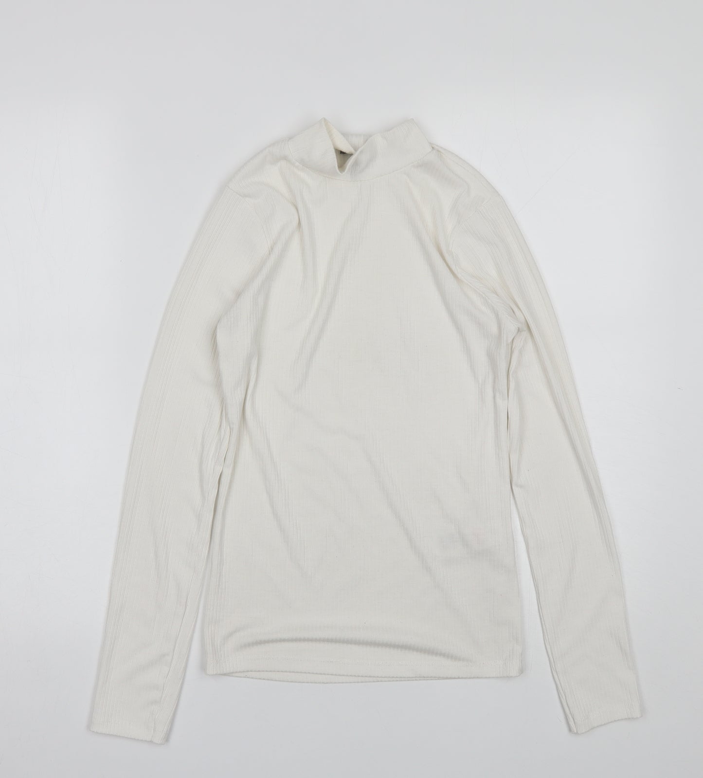 Womens UK Size 8 New Look White Pullover Jumper
