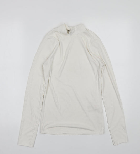 Womens UK Size 8 New Look White Pullover Jumper
