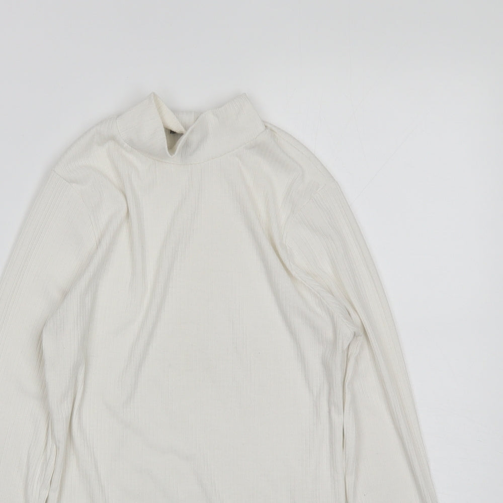 Womens UK Size 8 New Look White Pullover Jumper