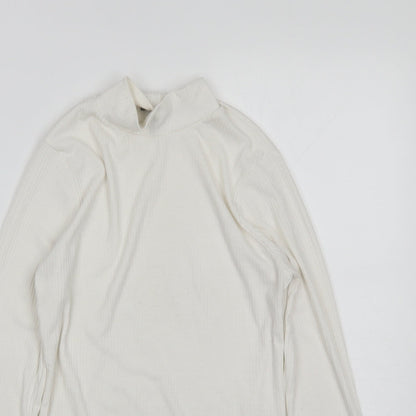 Womens UK Size 8 New Look White Pullover Jumper