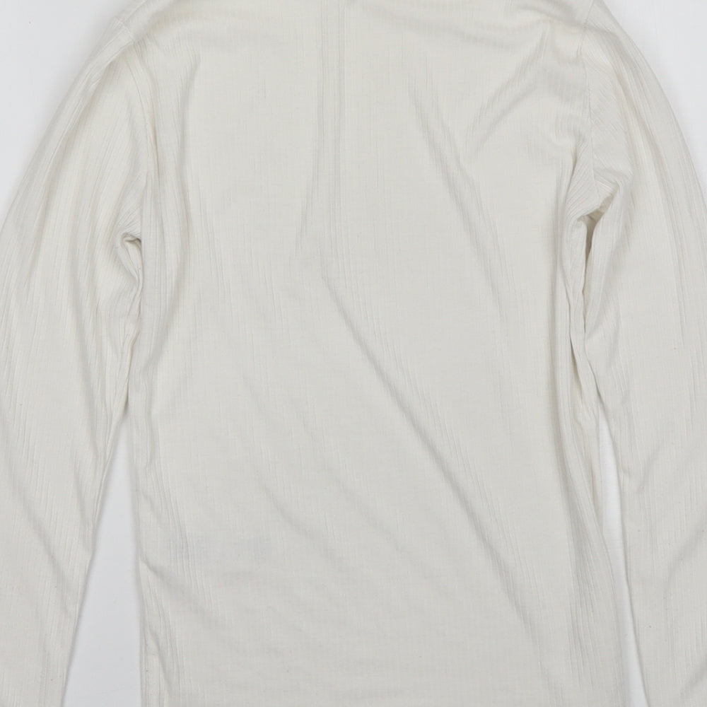 Womens UK Size 8 New Look White Pullover Jumper