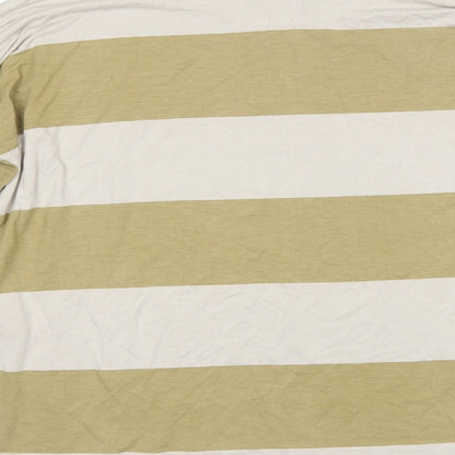 Womens UK Size 10 Missguided Brown Basic T-Shirt