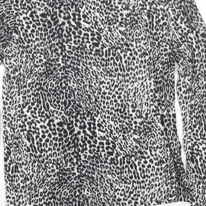 Womens UK Size 14 Select Grey Basic Blouse