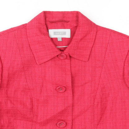 Womens UK Size 14 NEXT Pink Jacket