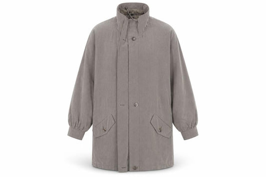 Womens UK Size 16 Telemac Grey Overcoat