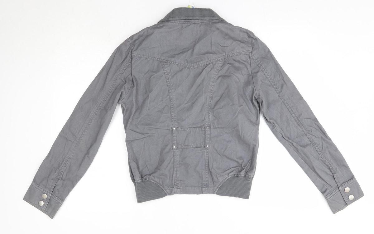 Back view of Fresh Sport women’s grey jacket, size UK 12