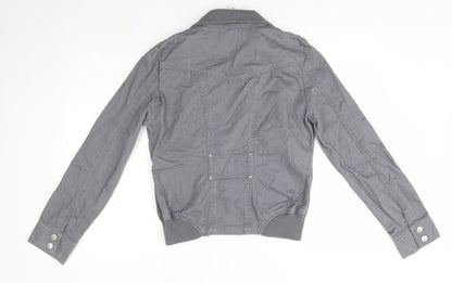 Back view of Fresh Sport women’s grey jacket, size UK 12
