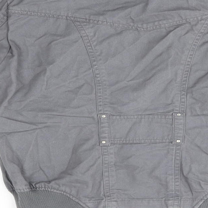 Brand and care label for Fresh Sport women’s grey jacket, size UK 12