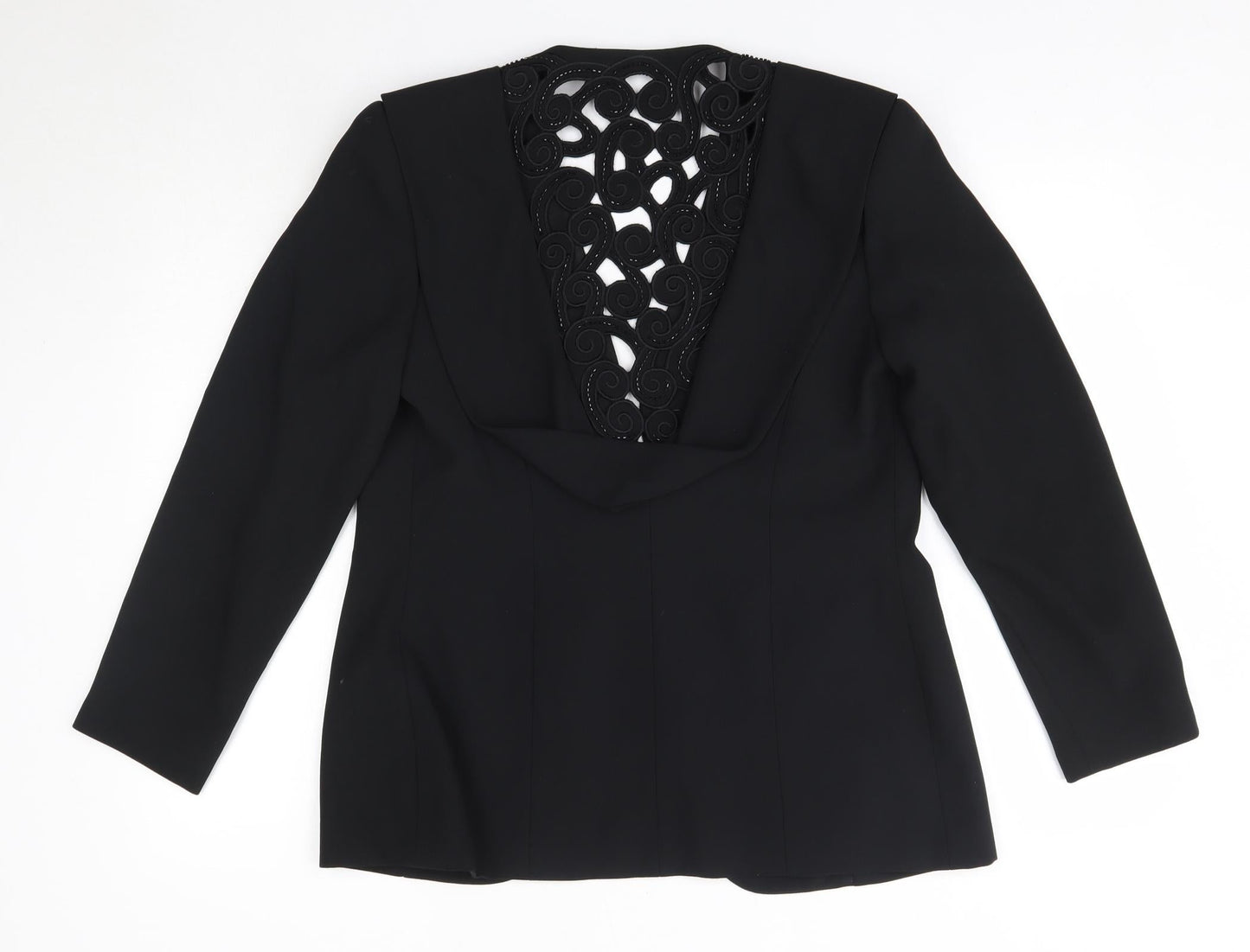 Womens UK Size 12 Gina Black Jacket