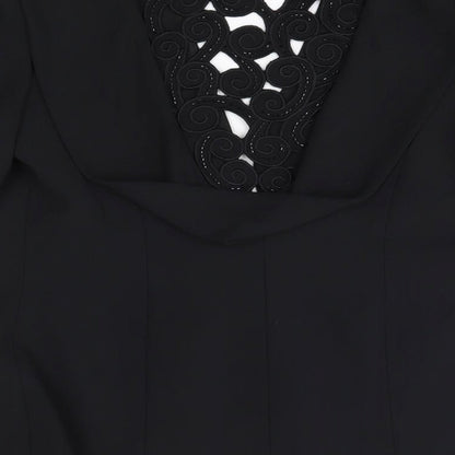 Womens UK Size 12 Gina Black Jacket