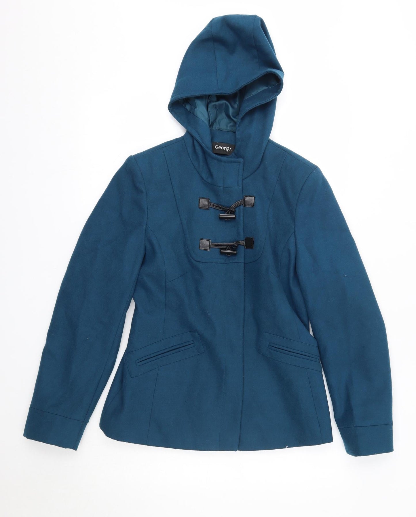 George Womens Blue   Parka Coat Size 10