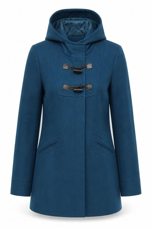 Womens UK Size 10 George Blue Parka Coat
