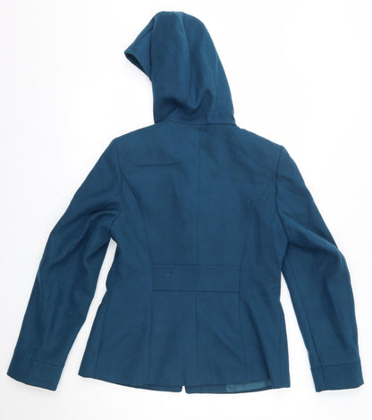 George Womens Blue   Parka Coat Size 10