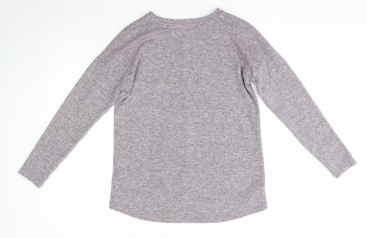 Womens UK Size 8 Peacocks Purple Pullover Jumper
