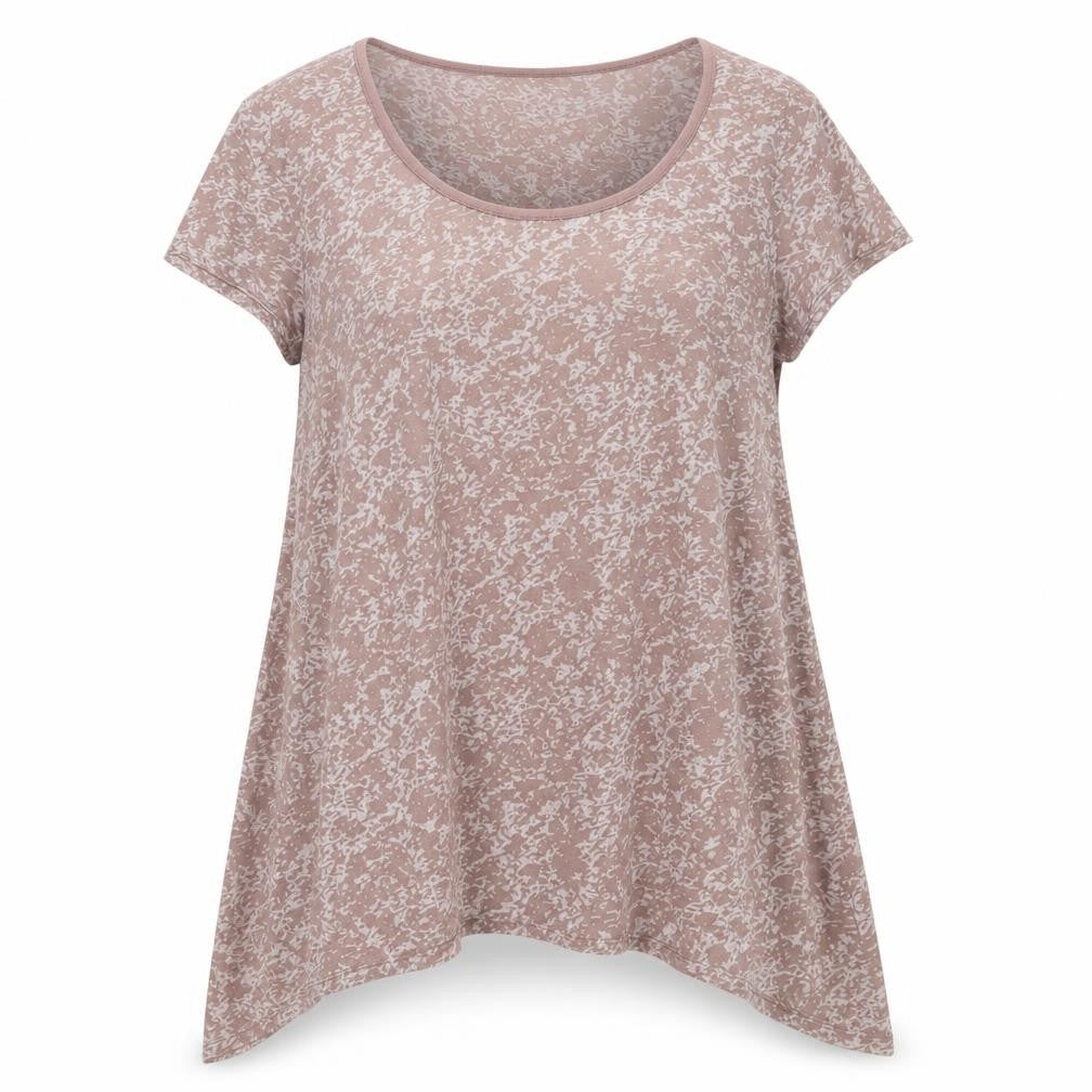 Womens UK Size XL M&Co Brown Basic Blouse