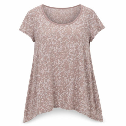 Womens UK Size XL M&Co Brown Basic Blouse