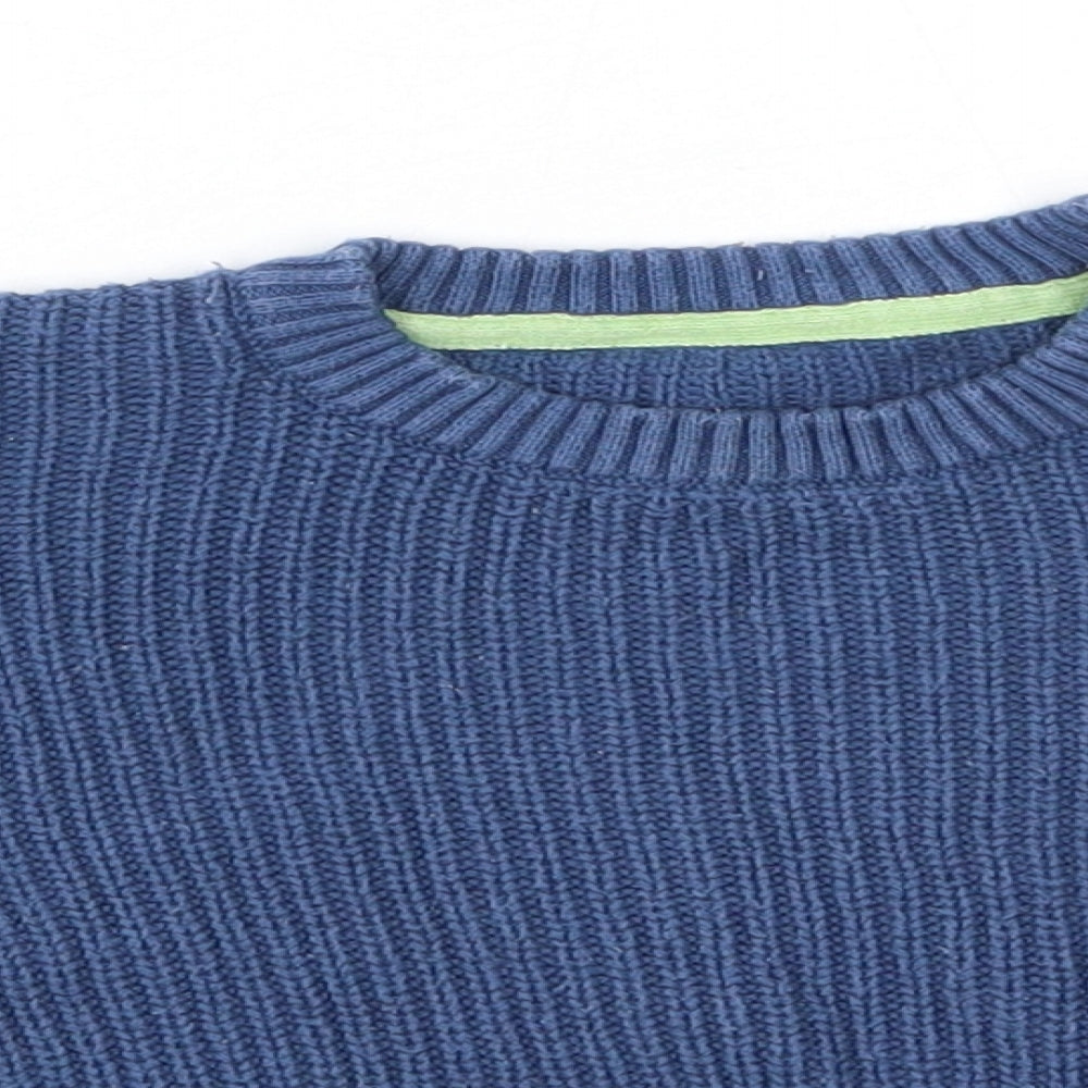 M&S Baby Multicoloured  100% Cotton Pullover Jumper Size 9-12 Months