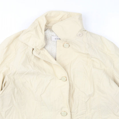 Womens UK Size 10 M&S Beige Jacket