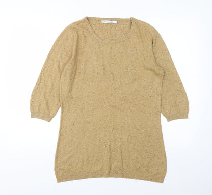Womens UK Size 10 NEXT Beige Pullover Jumper
