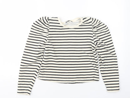 Womens UK Size S Zara Multicoloured Pullover Jumper