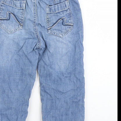 TU Baby Blue  Cotton  Jeans Size 18-24 Months   - baby bear