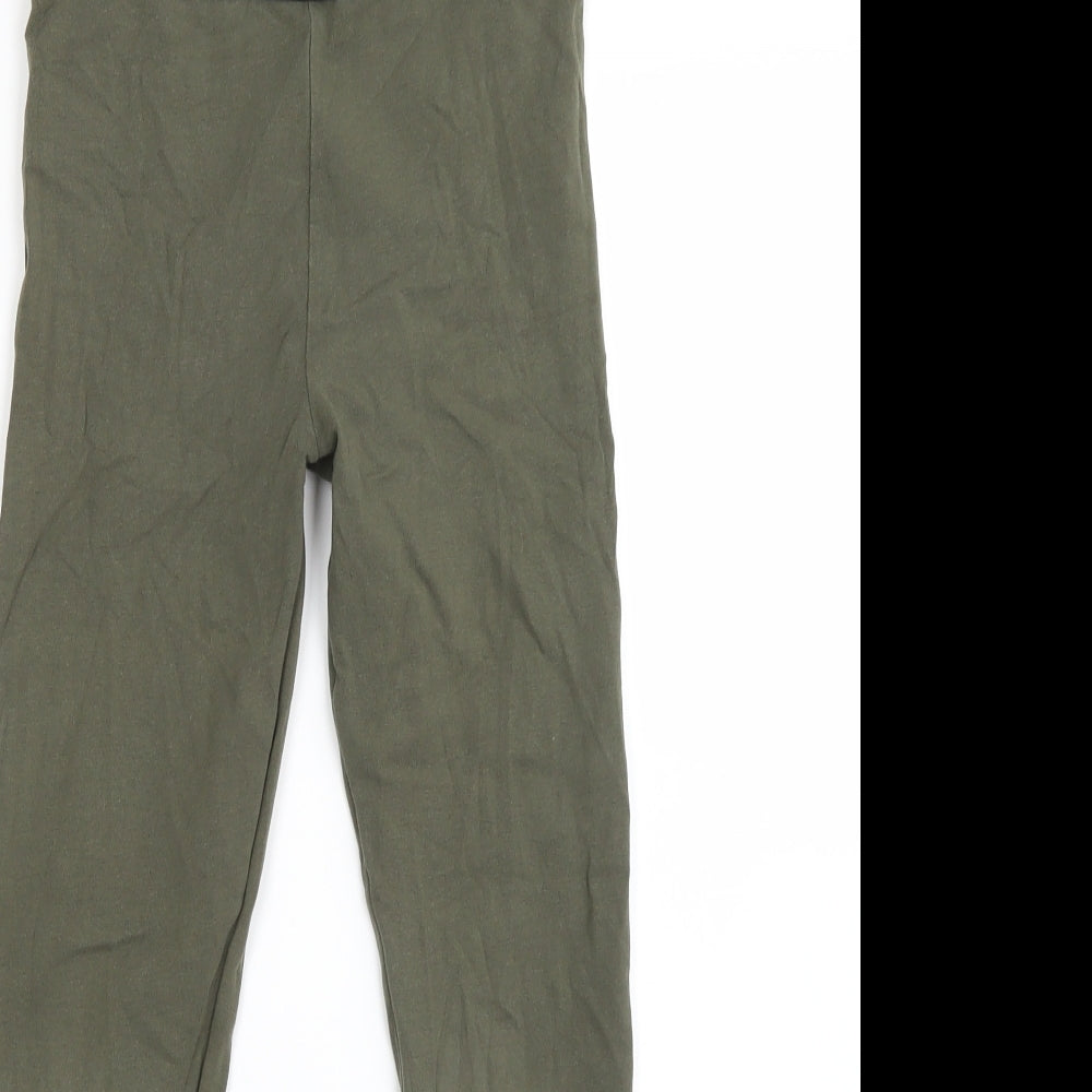 River Island Girls Green  Cotton  Pyjama Pants Size 9-10 Years