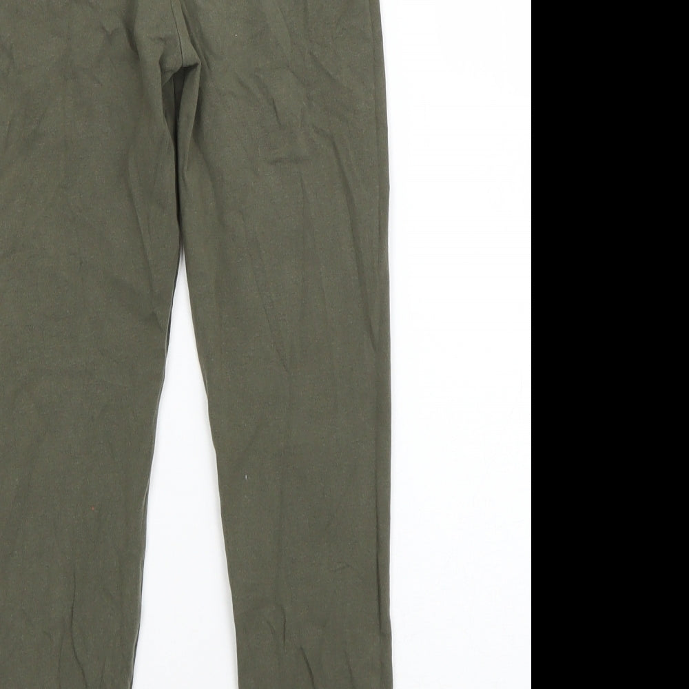 River Island Girls Green  Cotton  Pyjama Pants Size 9-10 Years