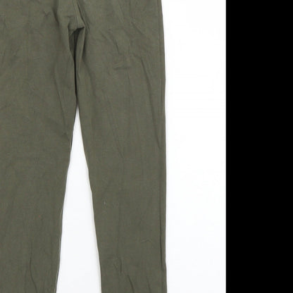 River Island Girls Green  Cotton  Pyjama Pants Size 9-10 Years