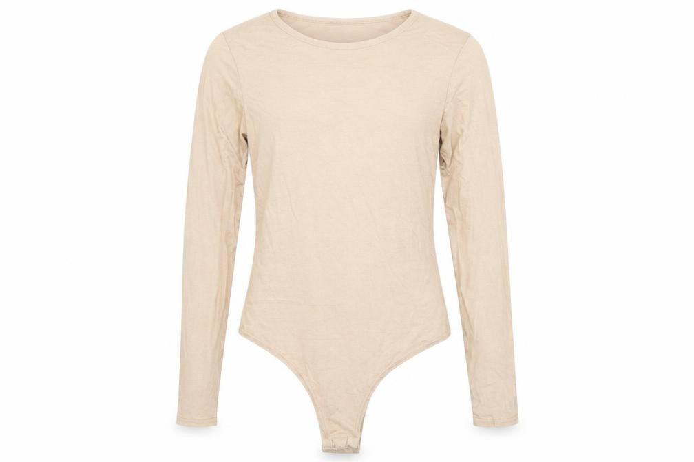Womens UK Size 12 Pretty Little Thing One-Piece Beige Romper