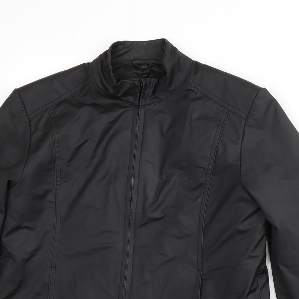 New Look Womens Black   Jacket  Size 12  Zip